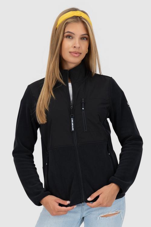 Rückansicht von ALIFE AND KICKIN MaryelleAK F Sweatjacke Damen moonless