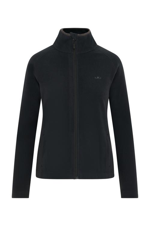 Rückansicht von Jeff Green Ebba Fleecejacke Damen Black