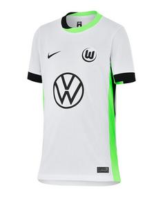 Nike VfL Wolfsburg Trikot 3rd 2024/2025 Kids Fußballtrikot Kinder graugruen