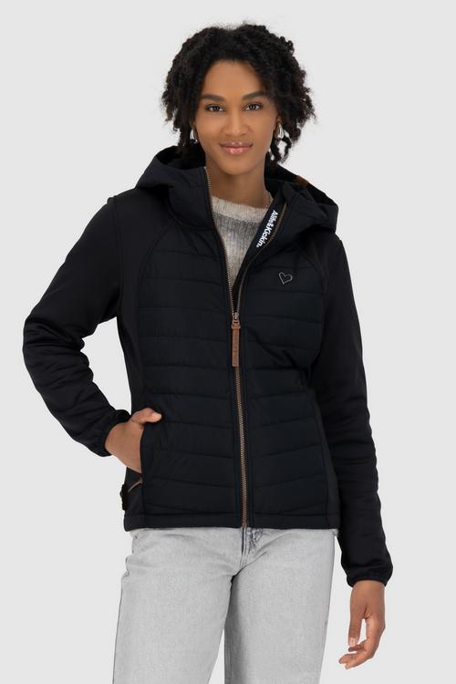 Rückansicht von ALIFE AND KICKIN SoleneAK A Winterjacke Damen moonless