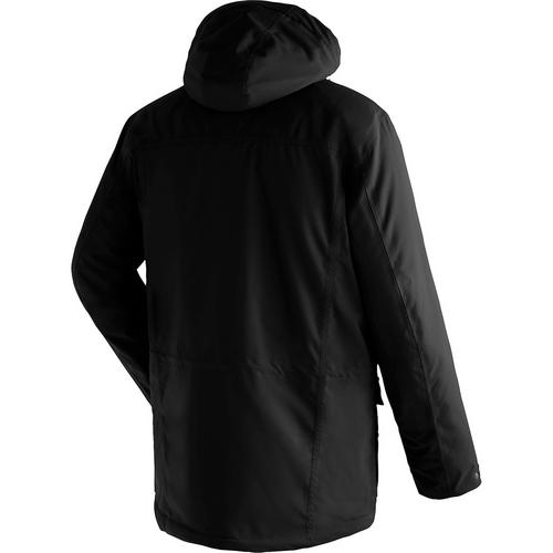 Rückansicht von Maier Sports KNUTH Softshelljacke Herren Schwarz01100