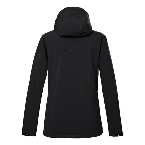 Rückansicht von KILLTEC Softshelljacke Damen Schwarz0110