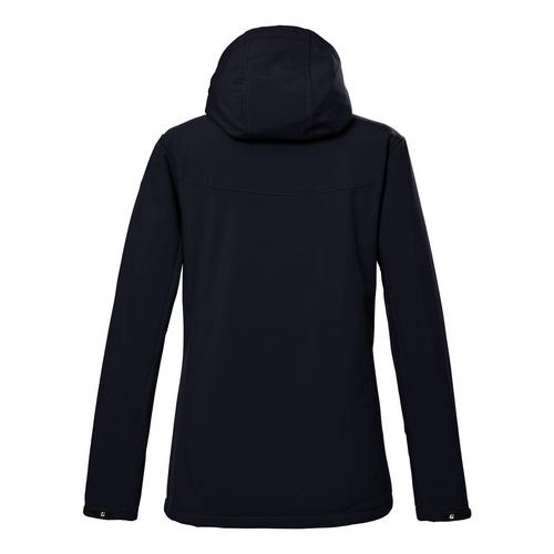 Rückansicht von KILLTEC Softshelljacke Damen Blau3044