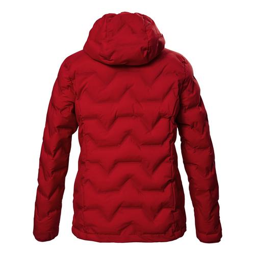 Rückansicht von KILLTEC KOW 8 Softshelljacke Damen Dunkelrot