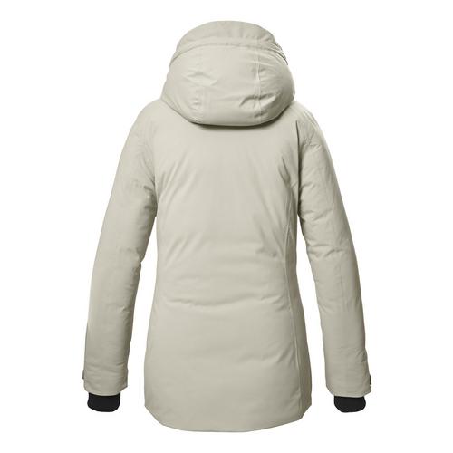 Rückansicht von G.I.G.A. DX by killtec Softshelljacke Damen Beige8010