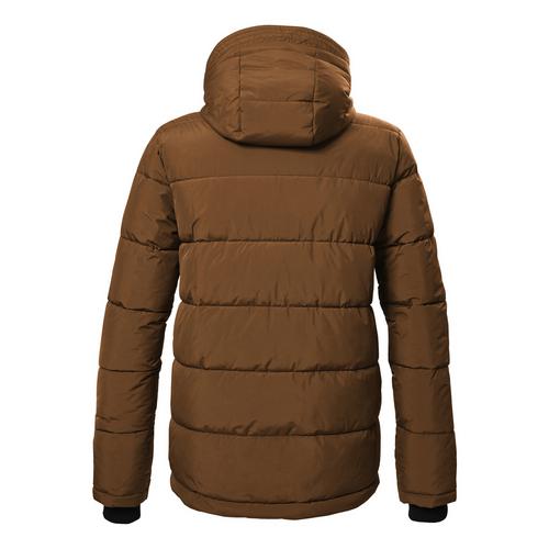 Rückansicht von G.I.G.A. DX by killtec Softshelljacke Herren Braun5920