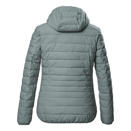 Rückansicht von G.I.G.A. DX by killtec Softshelljacke Damen Blau3031