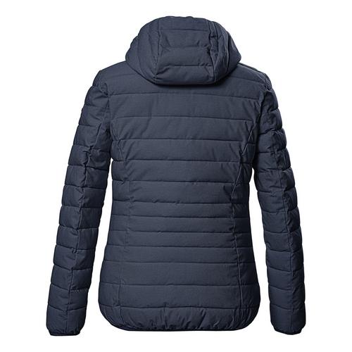 Rückansicht von G.I.G.A. DX by killtec Softshelljacke Damen Blau3064