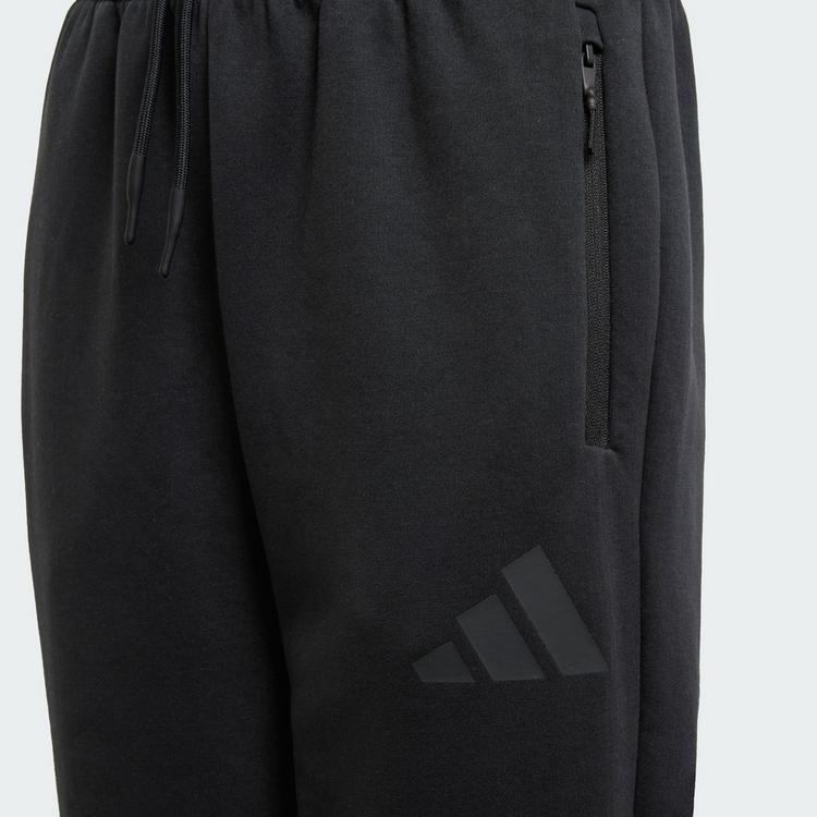 adidas adidas adidas Tapered-Leg Z.N.E. Kids Hose Stoffhose Kinder - Black / Black - 3 | SportScheck