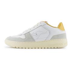 KangaROOS Originals GAME LO II Sneaker Kinder Weiß/Senfgelb