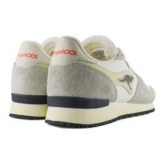 Rückansicht von KangaROOS Originals AUSSIE Mono Sneaker Kinder Cremeweiß