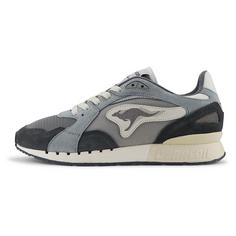 KangaROOS Originals COIL R3 Sneaker Kinder Ultimativ Grau/Rabenschwarz