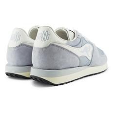 Rückansicht von KangaROOS Originals AUSSIE ATHLUXE Sneaker Kinder Grau/Weiß