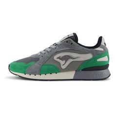 KangaROOS Originals COIL R3 Sneaker Kinder Ultimativ Grau/Grün