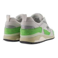 Rückansicht von KangaROOS Originals EXO II ULTIMATE Y2K Sneaker Wolkengrau/Grün