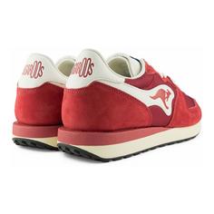 Rückansicht von KangaROOS Originals AUSSIE ATHLUXE Sneaker Kinder Rot/Weiß