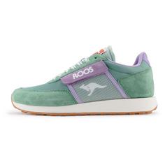 KangaROOS Originals FLAP Sneaker Kinder Grün/Lavendel