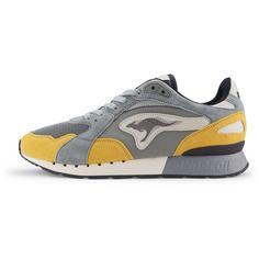 KangaROOS Originals COIL R3 Sneaker Kinder Ultimativ Grau/Gelb