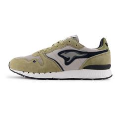 KangaROOS Originals Coil RX Sneaker Kinder Olive/Schwarz