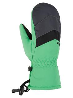 Rückansicht von Ziener LETTERO AS(R) MITTEN Junior Skihandschuhe Kinder pale green