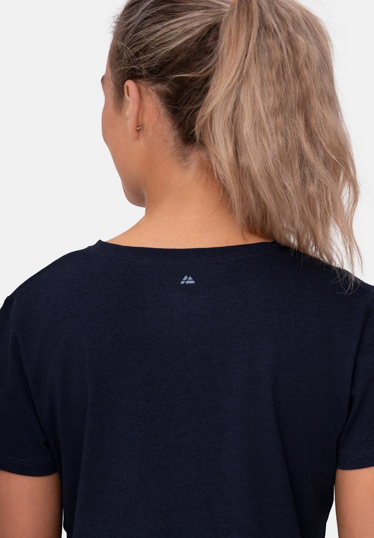 DANISH ENDURANCE DANISH ENDURANCE V T-Shirt Damen - dark navy - 0 | SportScheck