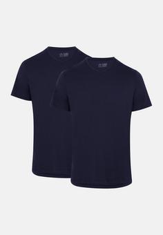 DANISH ENDURANCE V T-Shirt Herren dark navy