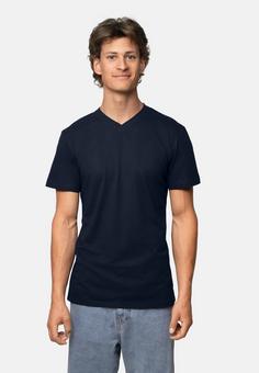 Rückansicht von DANISH ENDURANCE V T-Shirt Herren dark navy