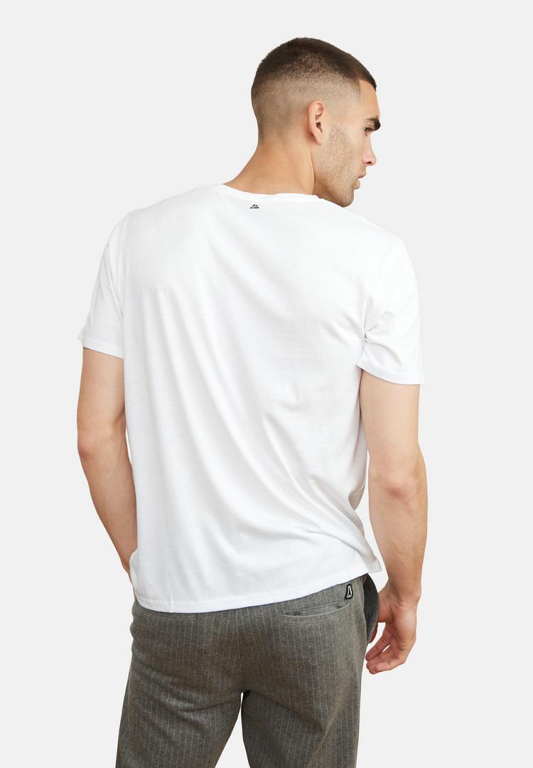 DANISH ENDURANCE DANISH ENDURANCE V T-Shirt Herren - White/Black - 1 | SportScheck