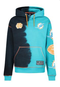 Re:Covered NFL Dolphins Ink Dye Effect On Hoodie Aqua