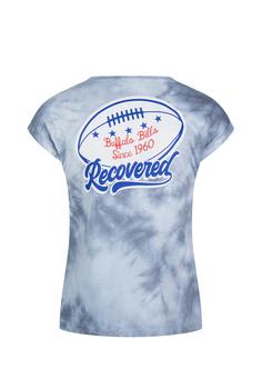 Rückansicht von Re:Covered NFL Bills Printshirt Damen Blue Tie Dye