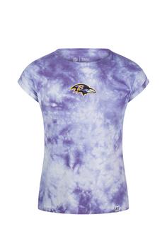 Re:Covered NFL Ravens Printshirt Damen Purple Tie-Dye