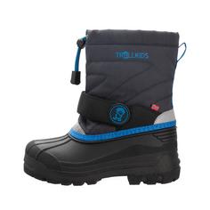 Rückansicht von Trollkids Telemark Winterschuhe Kinder Marine/Mediumblau