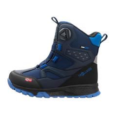 Rückansicht von Trollkids Kirkenes Winterschuhe Kinder Marine/Mediumblau