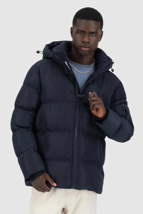 Rückansicht von ALIFE AND KICKIN JamesAK A Winterjacke Herren marine