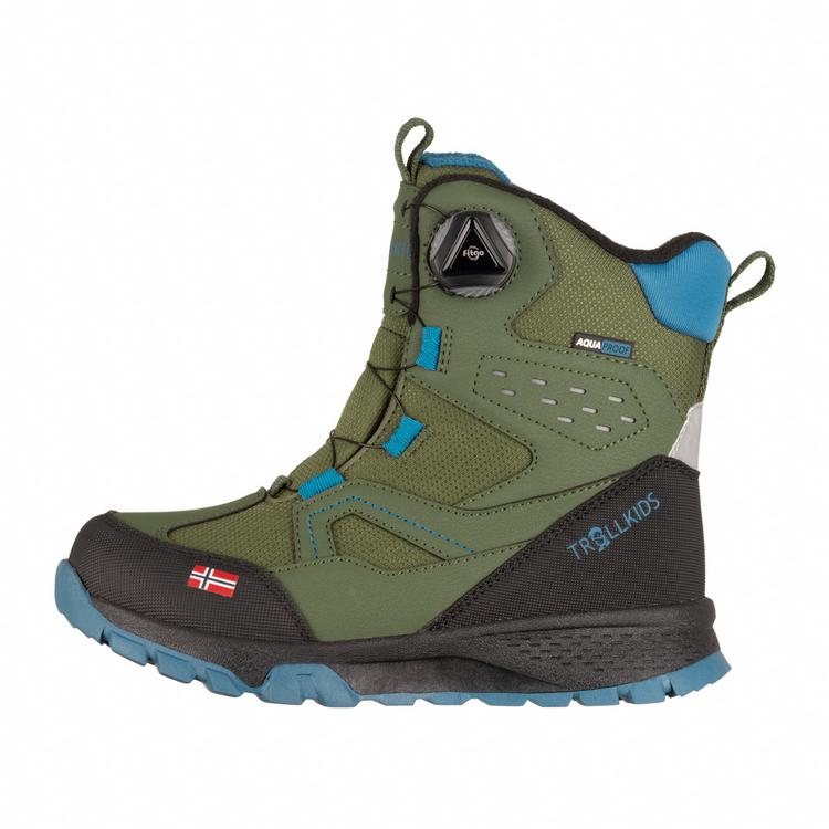 Trollkids Trollkids Kirkenes Winterschuhe Kinder - Tannengr&uuml;n/Dunkel Marine - 0 | SportScheck