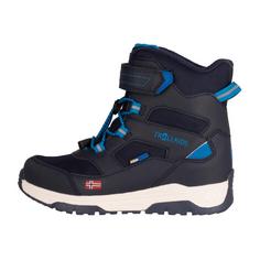 Rückansicht von Trollkids Lofoten Winterschuhe Kinder Marine/Mediumblau