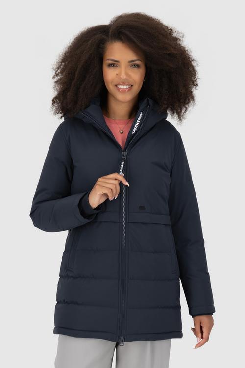 Rückansicht von ALIFE AND KICKIN HanniAK A Winterjacke Damen marine