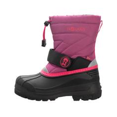 Rückansicht von Trollkids Telemark Winterschuhe Kinder Pflaume/Magenta