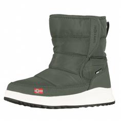 Trollkids Kongsberg Winterschuhe Kinder Dunkle Olive