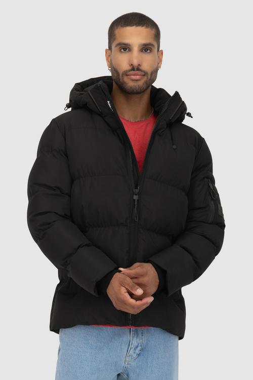 Rückansicht von ALIFE AND KICKIN JamesAK A Winterjacke Herren moonless