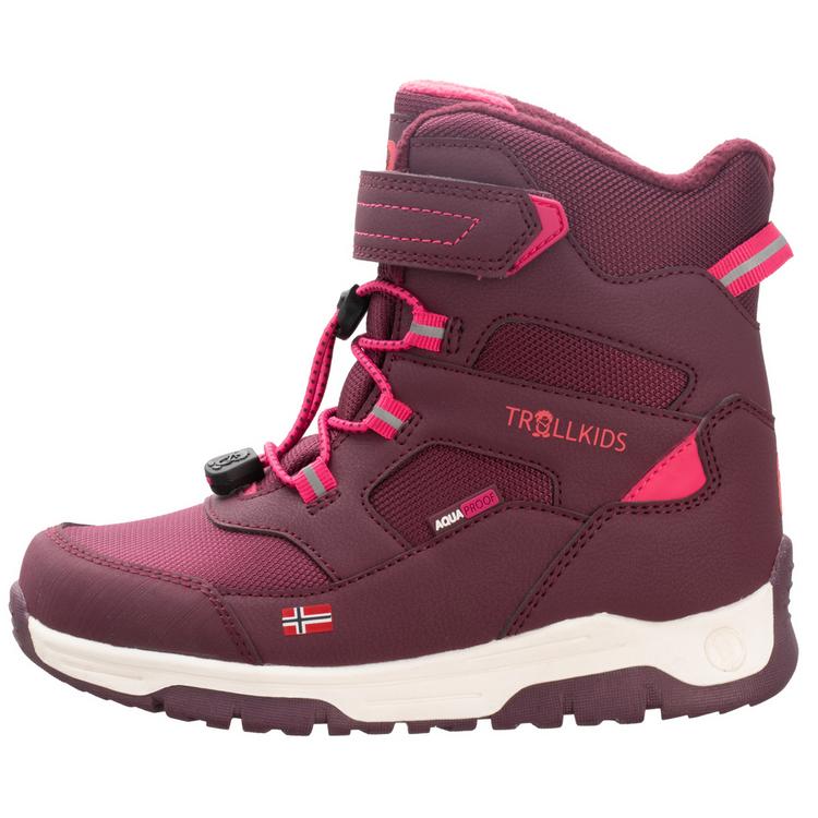 Trollkids Trollkids Lofoten Winterschuhe Kinder - Burgunderrot/Magenta - 0 | SportScheck