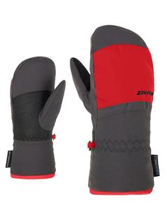 Ziener LEJANOS AS(R) MITTEN JUNIOR Skihandschuhe Kinder dark melange