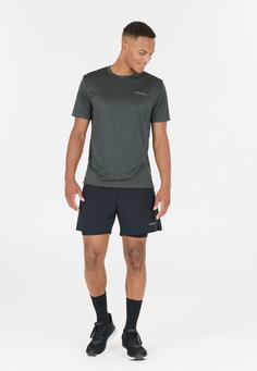 Rückansicht von Endurance Dipose Laufshirt Herren 1173 Ombre Blue