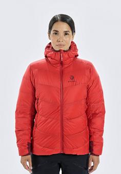 Rückansicht von BLACKYAK Burnag Daunenjacke Damen Barbados Cherry