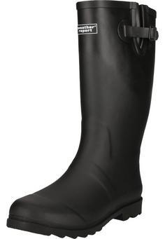 Rückansicht von Weather Report Durong Gummistiefel Herren 1001 Black