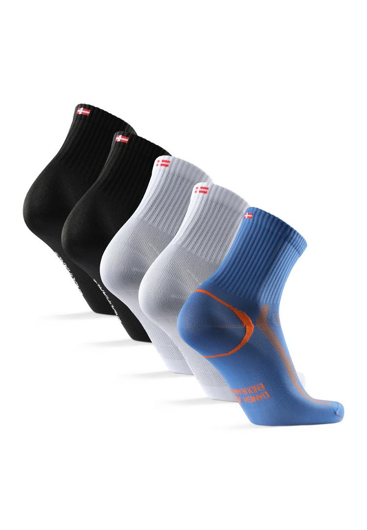 DANISH ENDURANCE DANISH ENDURANCE Quarter Pro Sports Socken - black/white/blue - 0 | SportScheck