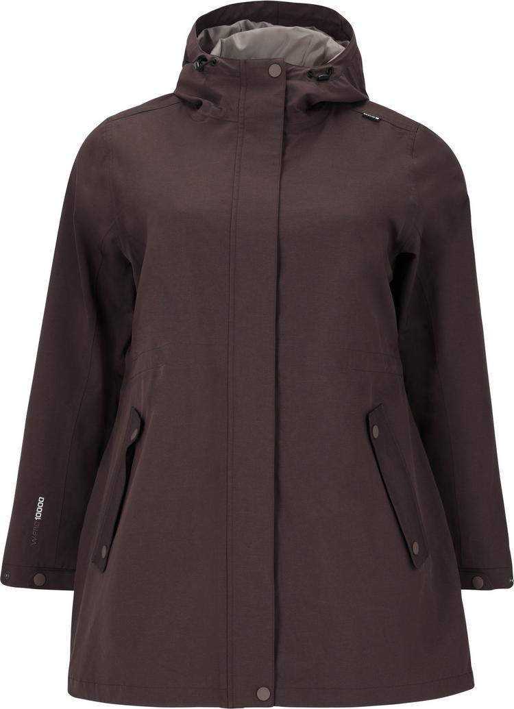Whistler Whistler Aleia Regenjacke Damen - 1098 Shale Mud - 0 | SportScheck