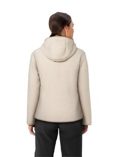 Rückansicht von VAUDE SE Women's Hitra Hoody Jacket Outdoorjacke Damen khaki