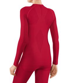 Rückansicht von Falke Langarmshirt Langarmshirt Damen red (8644)