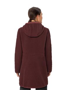 Rückansicht von VAUDE SE Women's Hitra Hooded Fleece Coat Outdoorjacke Damen dark oak